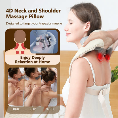 Foreverlily Neck And Shoulder Massager