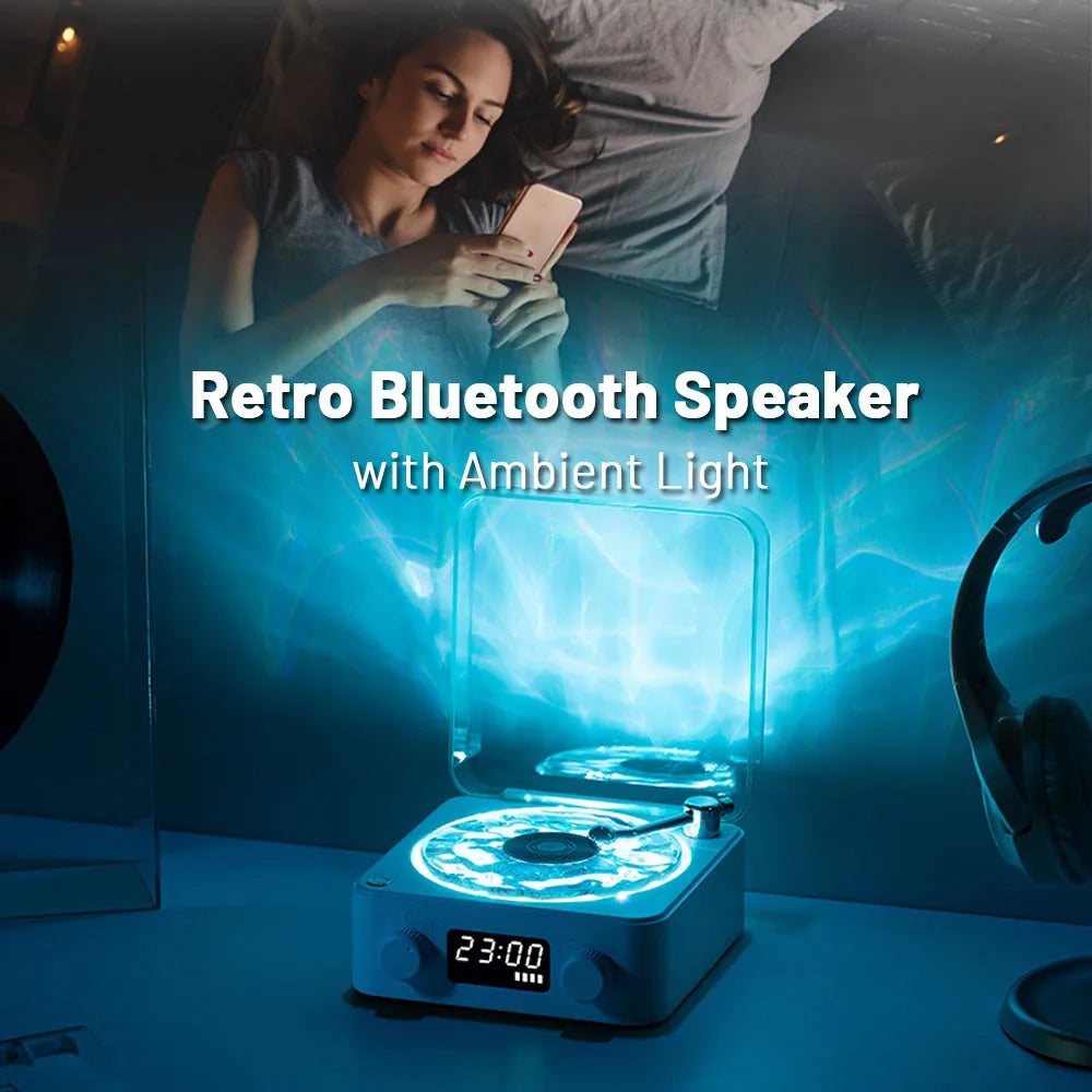 WAVES - Retro Bluetooth Portable Speaker Sleep Aid